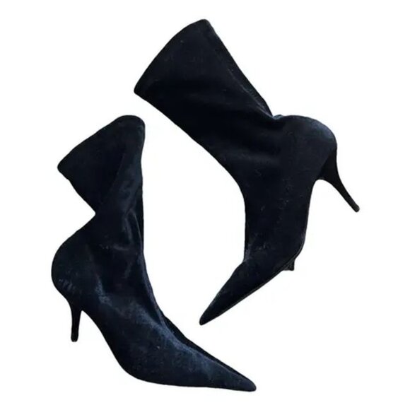 Balenciaga knife velvet heels - Picture 1 of 1